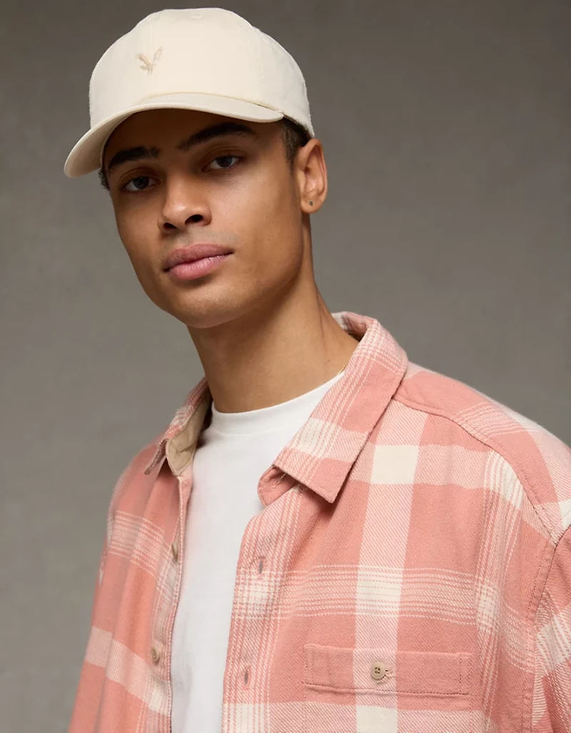 AE Boxy Lightweight Flannel Shirt