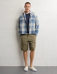 AE Boxy Flannel Shirt