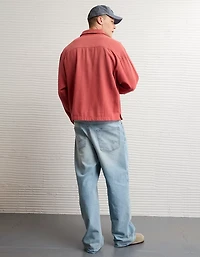 AE Boxy Flannel Shirt