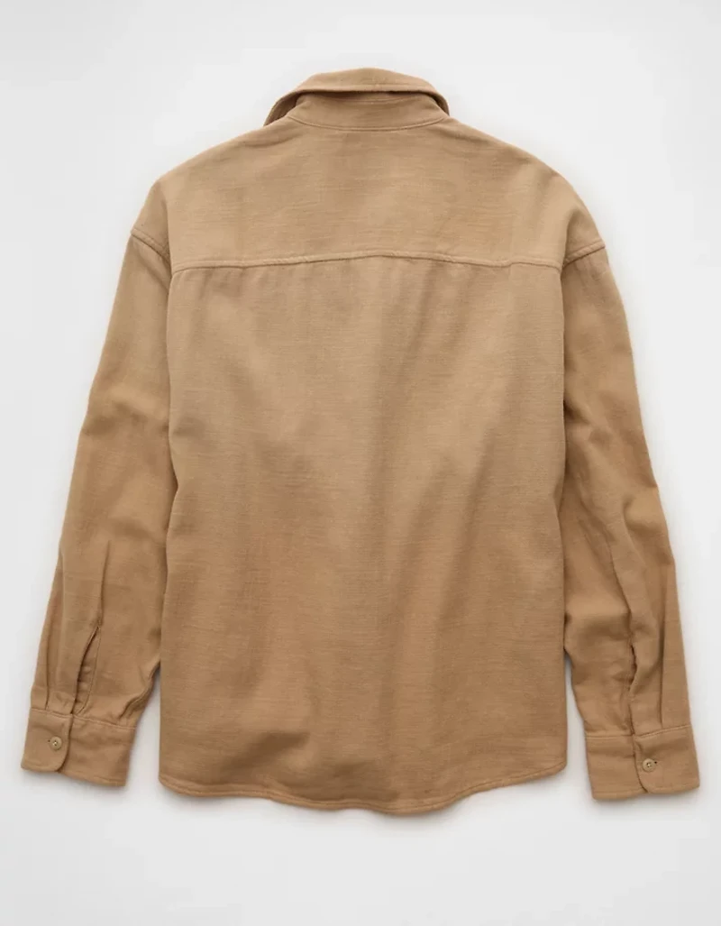 AE Boxy Lightweight Flannel Shirt