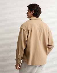AE Boxy Lightweight Flannel Shirt