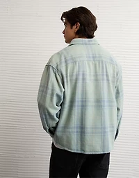AE Boxy Lightweight Flannel Shirt