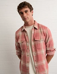 Chemise en flanelle de coupe standard AE