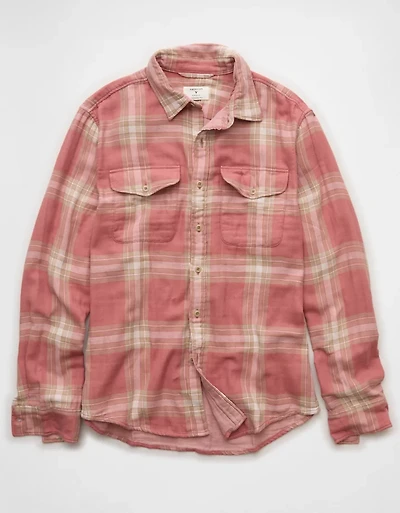 AE Standard Fit Flannel Shirt