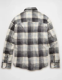 AE Boxy Flannel Shirt