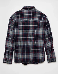 AE Boxy Flannel Shirt
