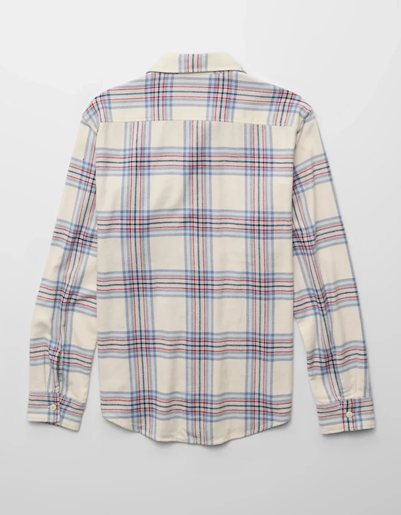 AE Relaxed Fit Everyday Flannel Shirt