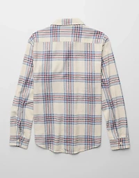AE Relaxed Fit Everyday Flannel Shirt