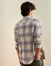 AE Relaxed Fit Everyday Flannel Shirt