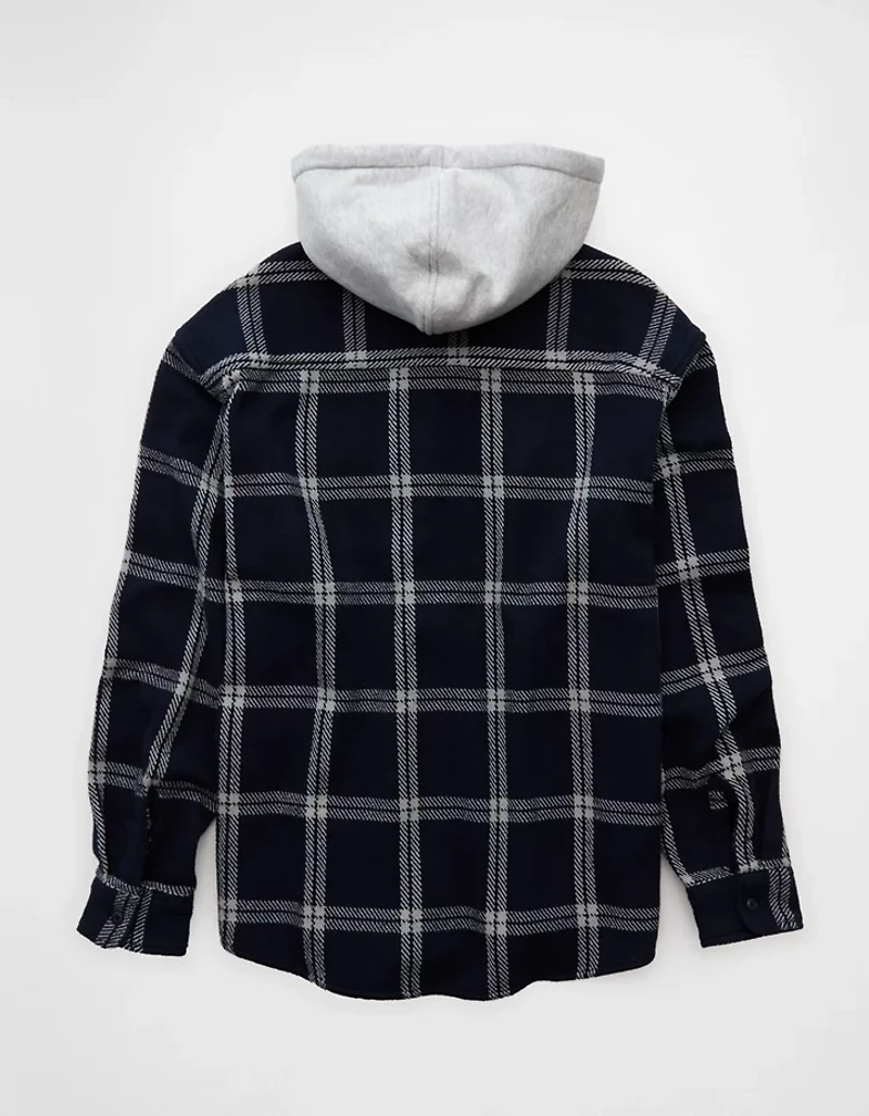 Chemise en flanelle à capuchon AE