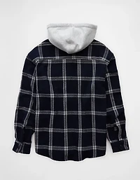Chemise en flanelle à capuchon AE