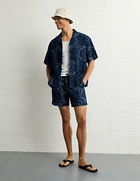 AE Poolside Printed Button-Up Shirt