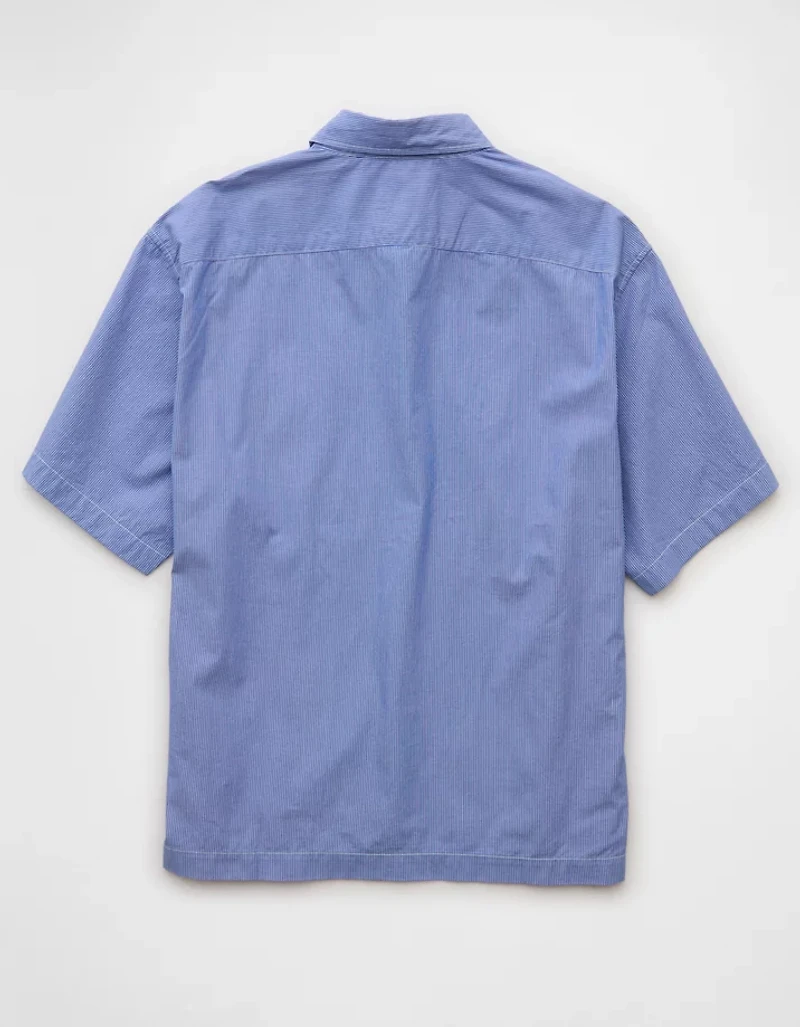AE Poolside Poplin Button-Up Shirt