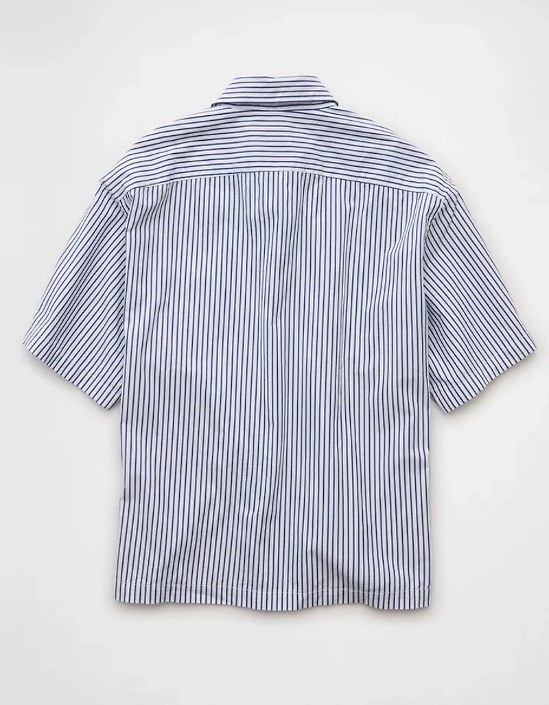 AE Poolside Poplin Button-Up Shirt
