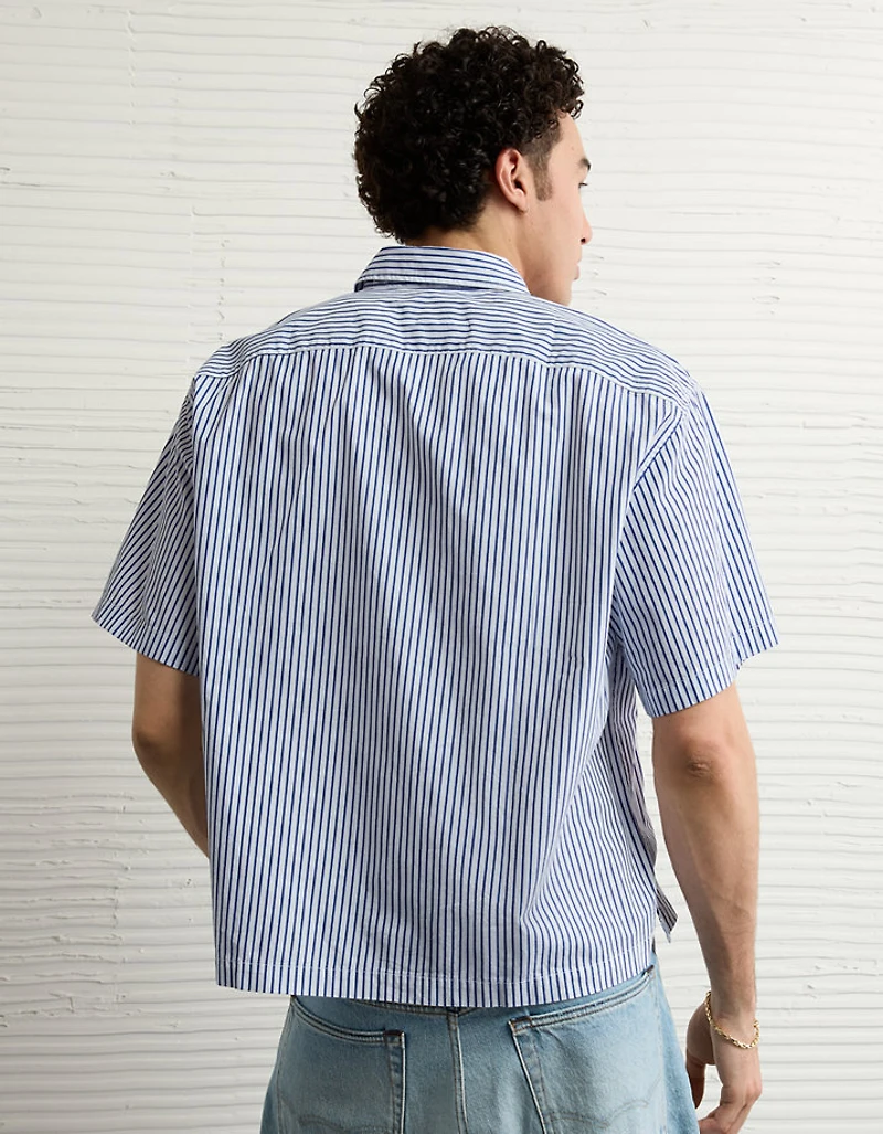 AE Poolside Poplin Button-Up Shirt
