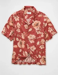 AE Relaxed Fit Short-Sleeve Camp Collar Shirt