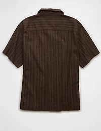 AE Relaxed Fit Short-Sleeve Camp Collar Shirt