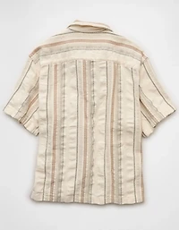 AE Relaxed Fit Short-Sleeve Camp Collar Shirt