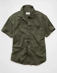 AE Short-Sleeve Button-Up Shirt
