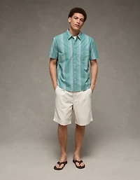 AE Standard Fit Poplin Button-Up Shirt
