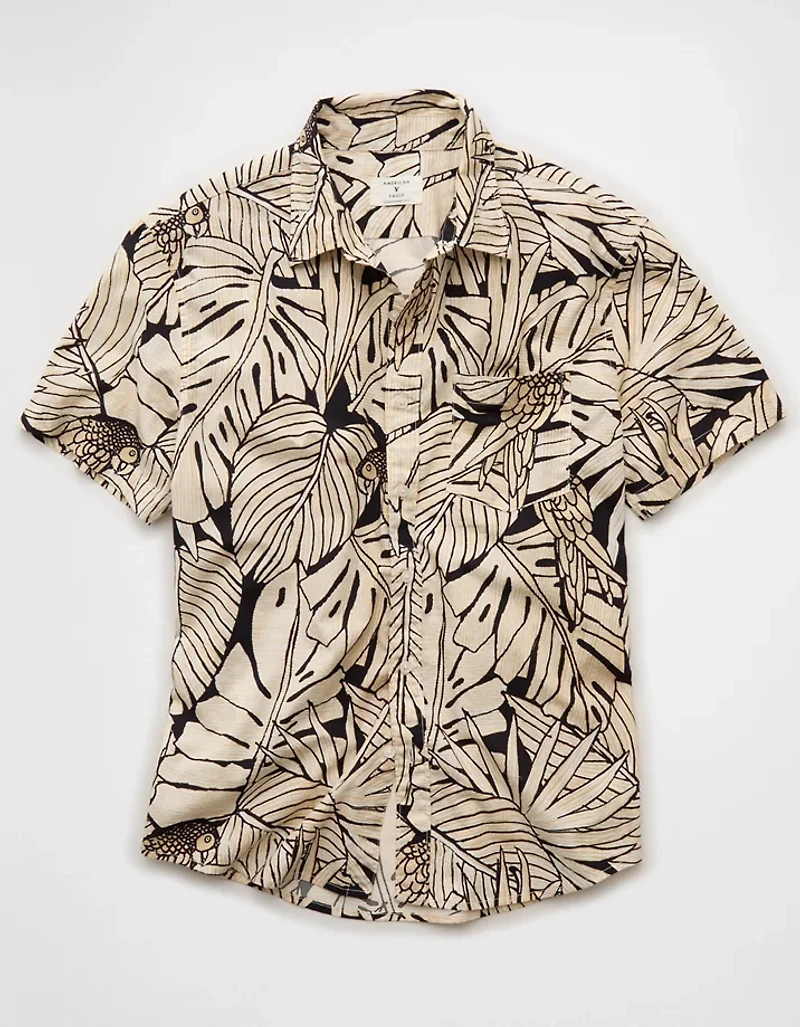 AE Standard Fit Button-Up Shirt