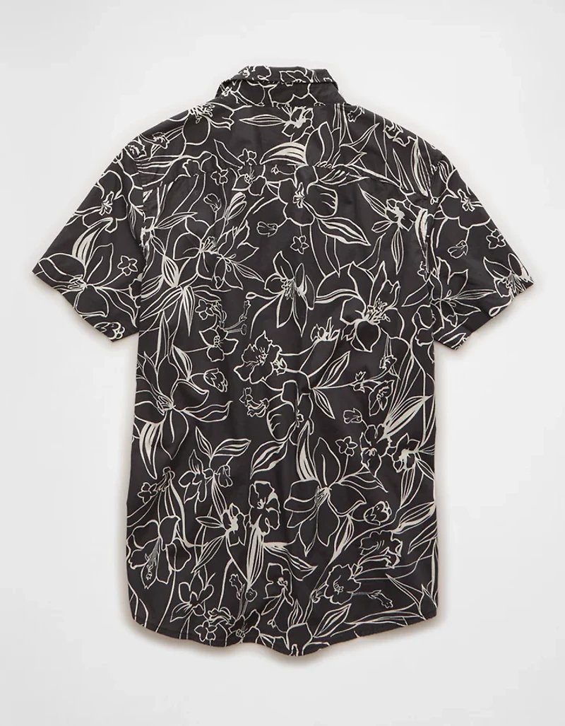 AE Slim Fit Poplin Button-Up Shirt