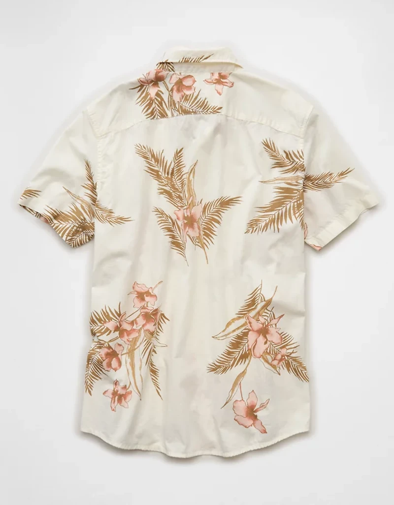AE Slim Fit Poplin Button-Up Shirt