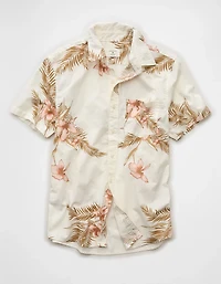 AE Slim Fit Poplin Button-Up Shirt