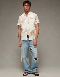 AE Slim Fit Poplin Button-Up Shirt