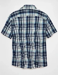 AE Standard Fit Short-Sleeve Button-Up Shirt