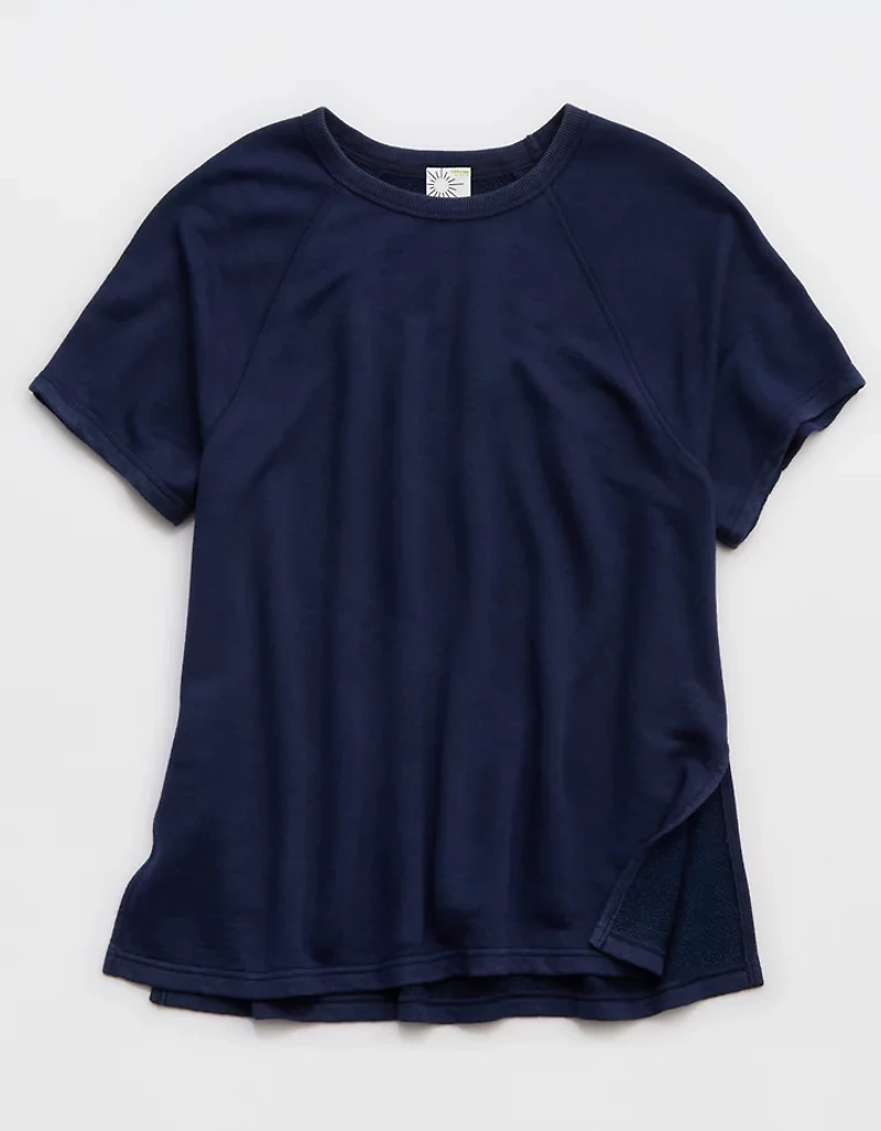 OFFLINE By Aerie Keep It 100 Terry Oversized T-Shirt