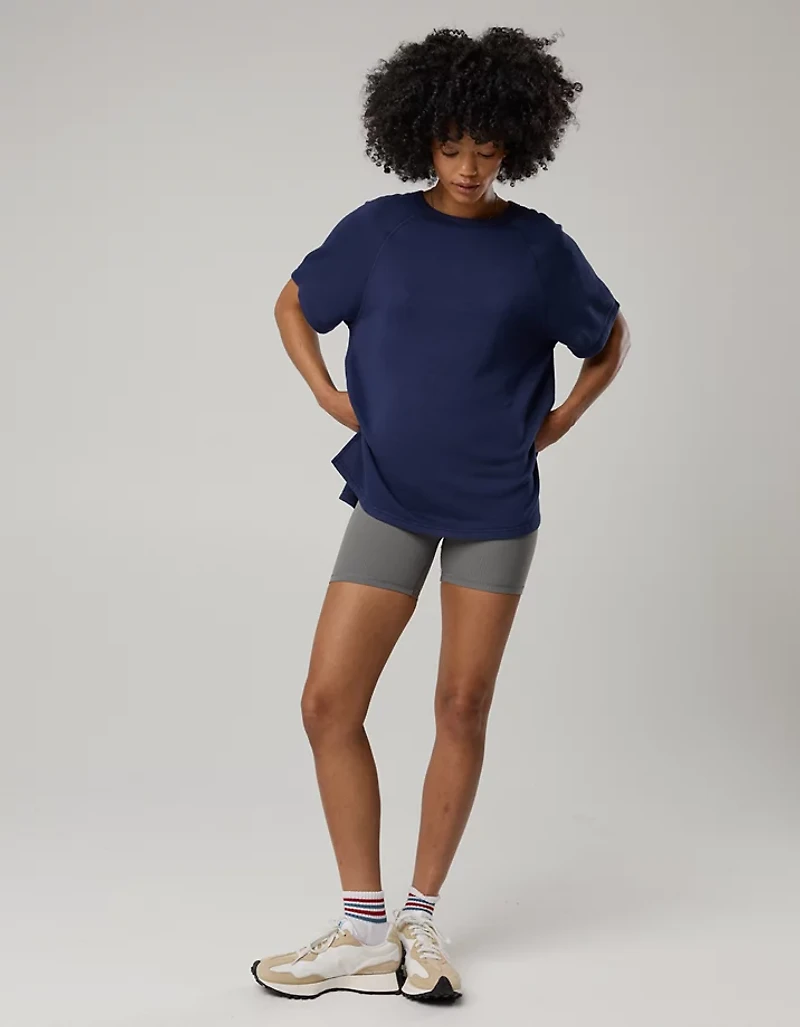 OFFLINE By Aerie Keep It 100 Terry Oversized T-Shirt