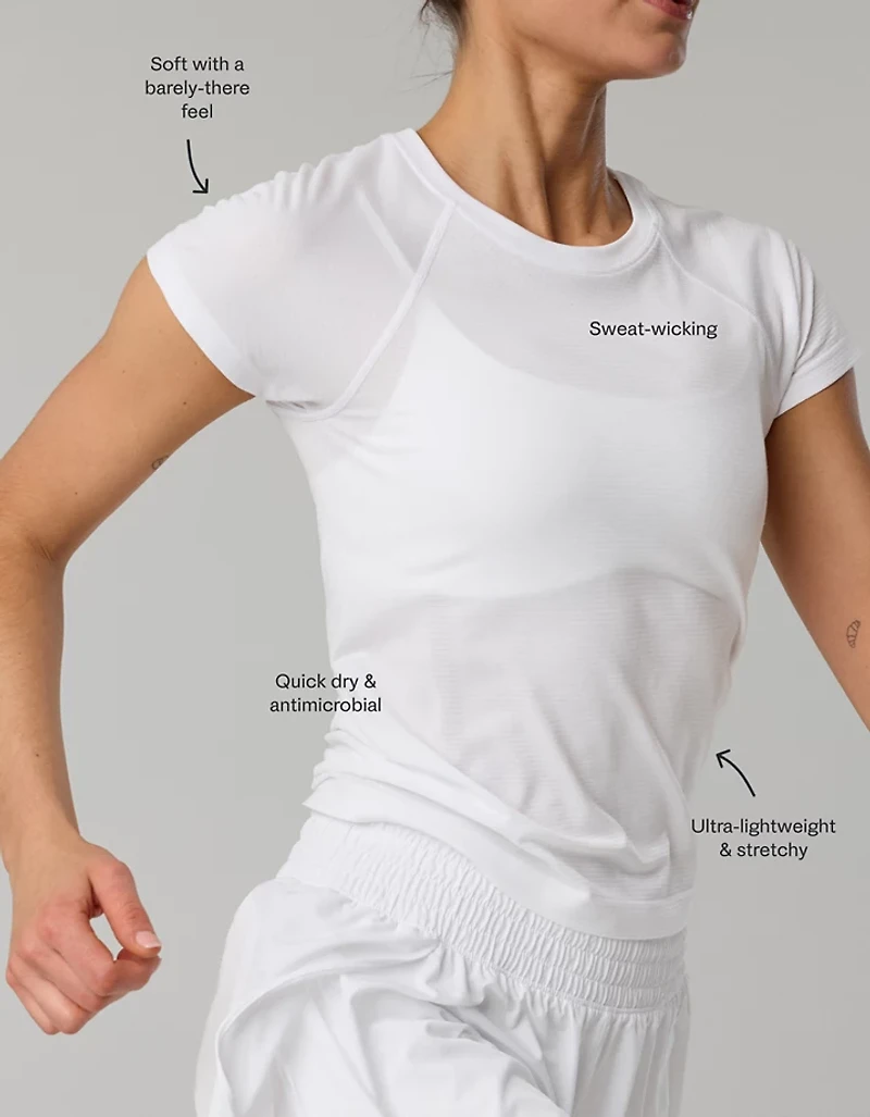 OFFLINE By Aerie Gotta Run Seamless Short Sleeve T-Shirt