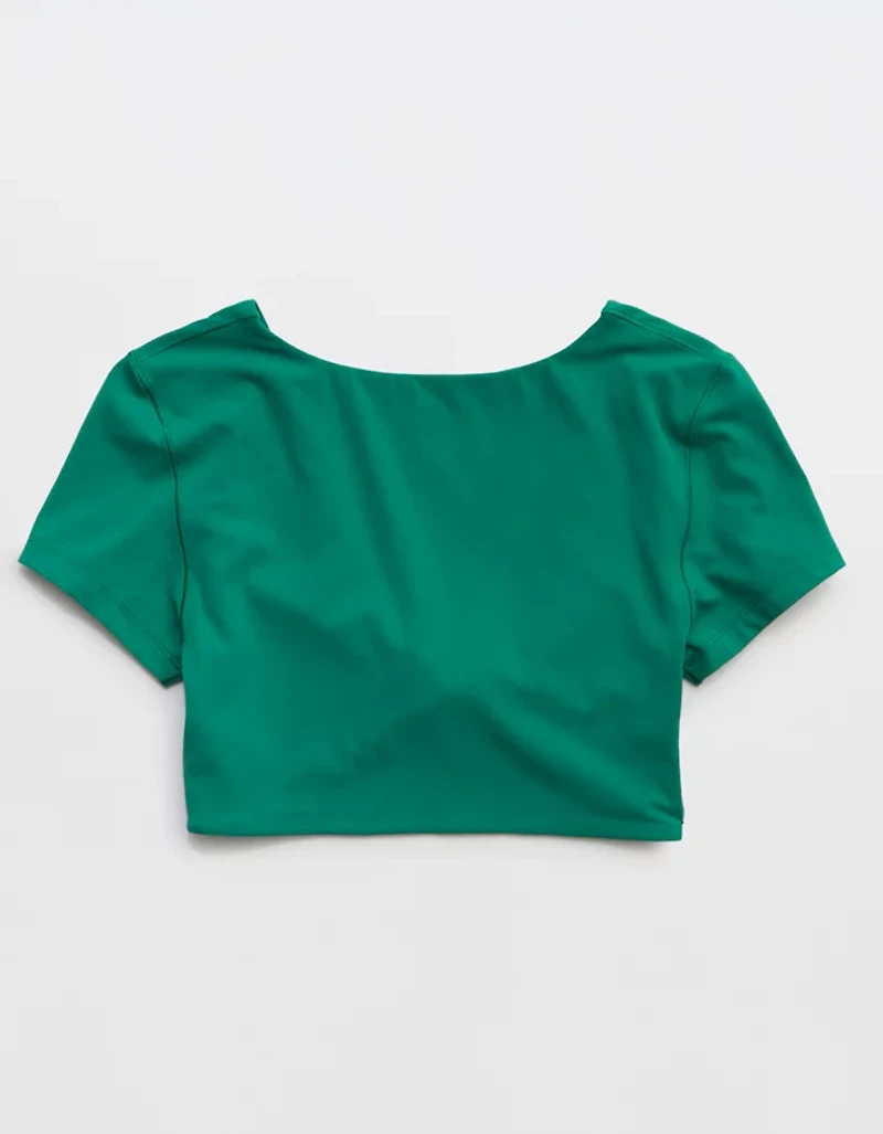 OFFLINE By Aerie Real Me Xtra Twist Front Bra Top