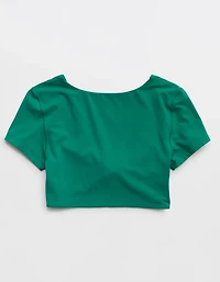 OFFLINE By Aerie Real Me Xtra Twist Front Bra Top