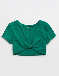 OFFLINE By Aerie Real Me Xtra Twist Front Bra Top
