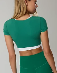 OFFLINE By Aerie Real Me Xtra Twist Front Bra Top
