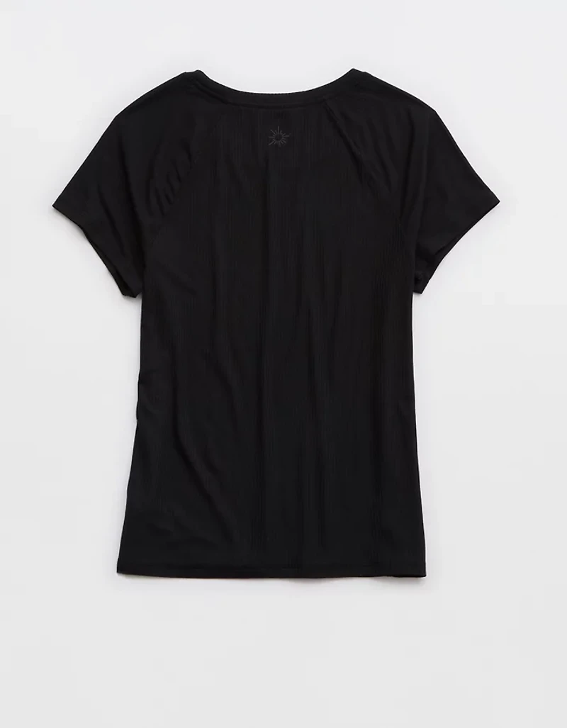 OFFLINE By Aerie Thumbs Up Ribbed T-Shirt