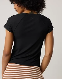 OFFLINE By Aerie Thumbs Up Ribbed T-Shirt