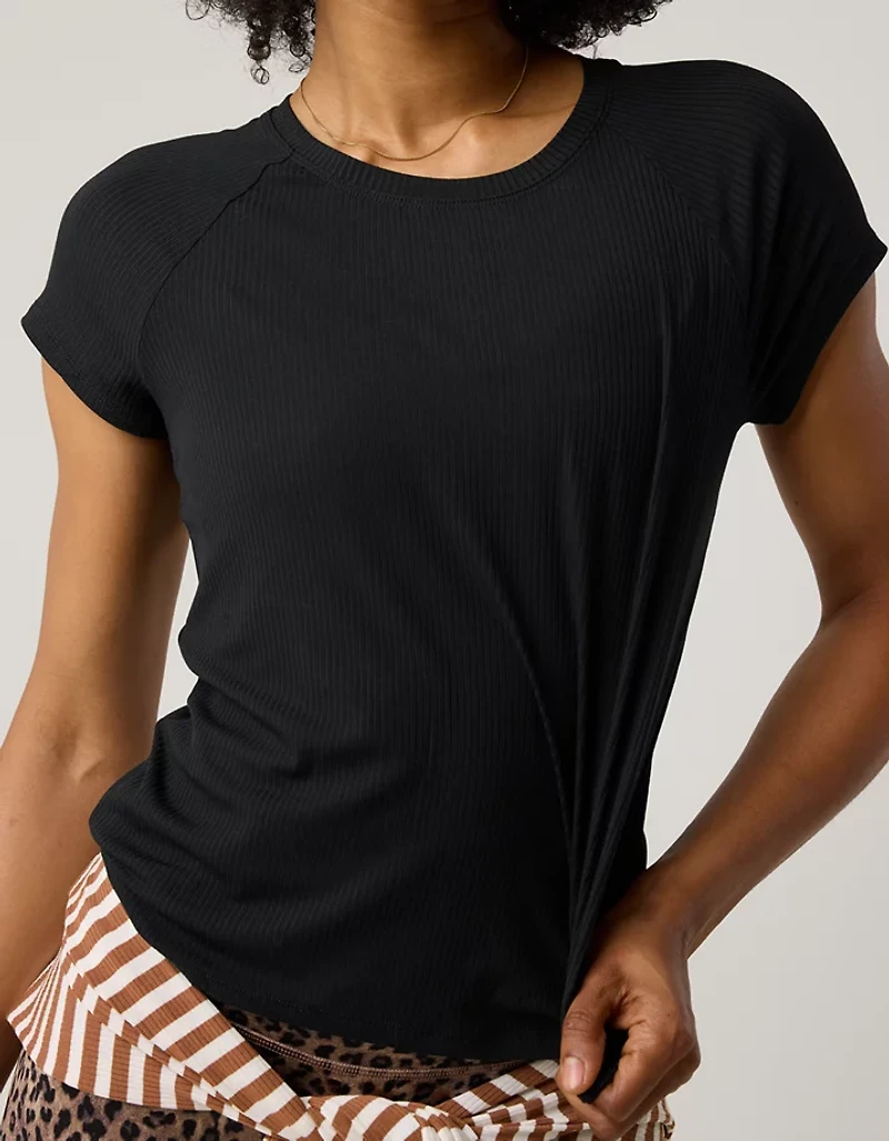OFFLINE By Aerie Thumbs Up Ribbed T-Shirt