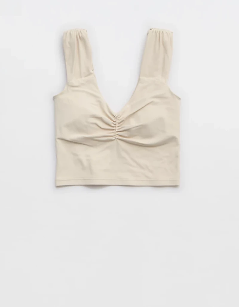 OFFLINE By Aerie Real Me XTRA Ruched Top