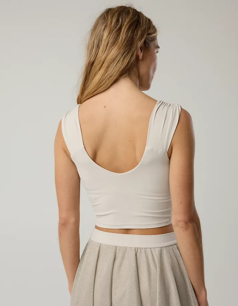 OFFLINE By Aerie Real Me XTRA Ruched Top