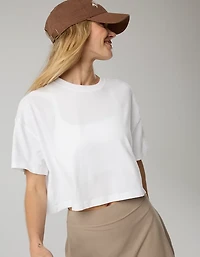 OFFLINE By Aerie Let's Stretch Cropped T-Shirt