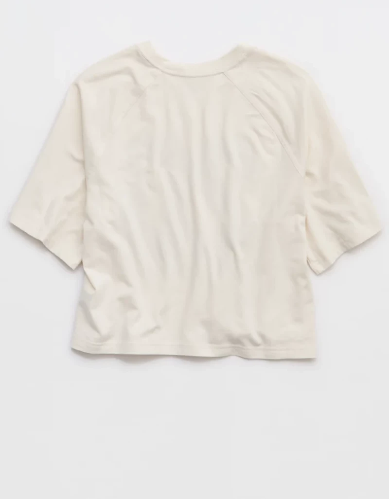 OFFLINE By Aerie Let's Stretch Boxy Short Sleeve T-Shirt