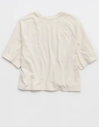 OFFLINE By Aerie Let's Stretch Boxy Short Sleeve T-Shirt