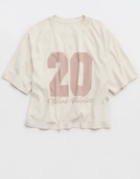 OFFLINE By Aerie Let's Stretch Boxy Short Sleeve T-Shirt