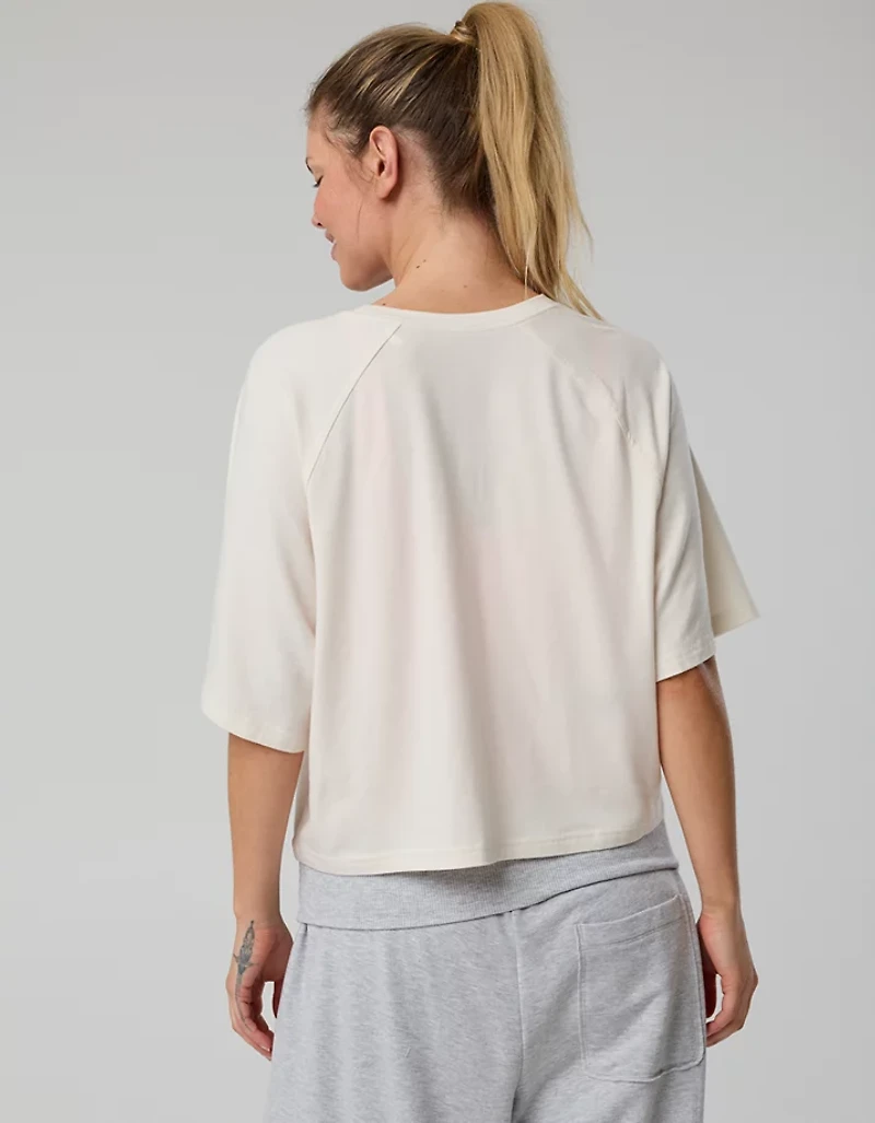 OFFLINE By Aerie Let's Stretch Boxy Short Sleeve T-Shirt