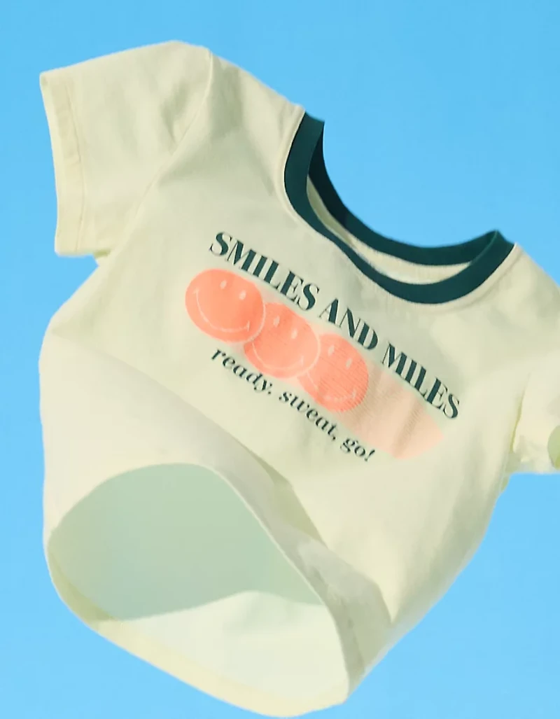 OFFLINE By Aerie Stretch Ringer T-Shirt