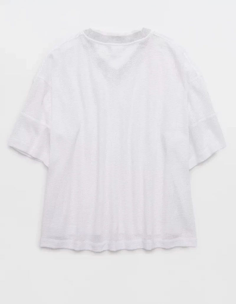 OFFLINE By Aerie Mesh Jersey Short Sleeve T-Shirt