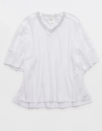 OFFLINE By Aerie Mesh Jersey Short Sleeve T-Shirt